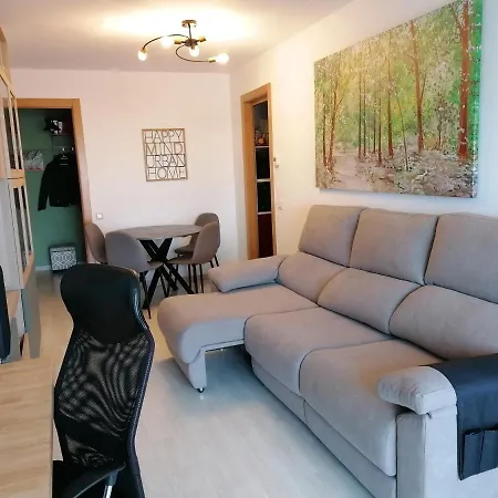 Apartament Playa 5 Min, Terraza, Ac, Wifi, Parking